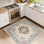 RELEANY Washable Area Rug, Square 4'x4', Water Repellent, Pet Friendly by RELEANY