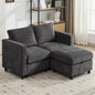 WUTUTUEE 58”Modular Sectional Loveseat Sofa by WUTUTUEE