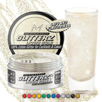 MONÉGASQUE Gold Iridescent Edible Glitter for Drinks 10g – Liquid Gold Edible Glitter for Cakes & Cocktails – Halloween Cocktail Drink Shimmer Sparkles – Decorating Sprinkles for Cupcakes & Cake