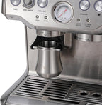Espresso Accessory Kit for Breville - Tamping Station, Stainless Steel Dosing Cup, Bottomless Portafilter, Distribution Tool, 30lb Tamper