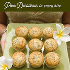 Sweet Logic Keto Baking Mix - Lemon Muffin - Gluten-Free - Dairy Free - Diabetic-Friendly - High Protein - Low Sugar - Low Carb - Quick 20-Minute Prep (1-2G Carbs Per Serving)
