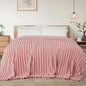 Exclusivo Mezcla Striped Twin Size Fleece Blanket by ExclusivoMezcla