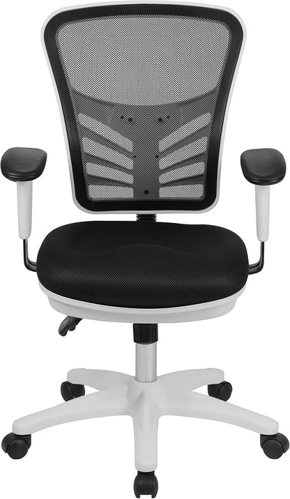 Flash Furniture Nicholas Mid-Back Swivel Office and Gaming Chair, Ergonomic - Image 7