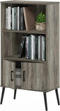 Furinno MIDCENTURY Storage Shelves, Mid-Century Style Accent Storage Cabinet by Furinno-FitsYourSpaceFitsYourBudget