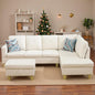 97.5" L Shaped Couch Set, Modular Sectional Couches by Topcomfy