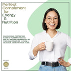 Ancient Roots Turmeric Matcha Mix - With Cinnamon, Ginger, and Black Pepper - All-Natural, Low-Calorie, Powdered Tea Mix, Sugar-Free 3.5 oz. Turmeric (33 servings)