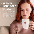 Illy Whole Bean Coffee, Intenso Bold Roast - Bold & Flavorful - 100% Arabica - Whole Beans - Pressurized Packaging Sealed for Freshness - 8.8oz can (Pack of 12)