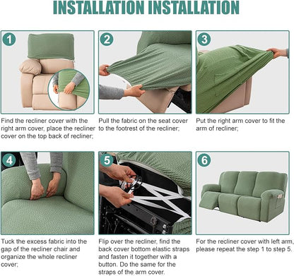 Genina Recliner Sofa Covers - Image 6