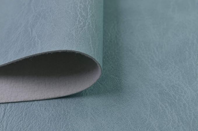 Wento Thick Faux Leather Fabric Soft Skin Grain PU Leather - Image 3