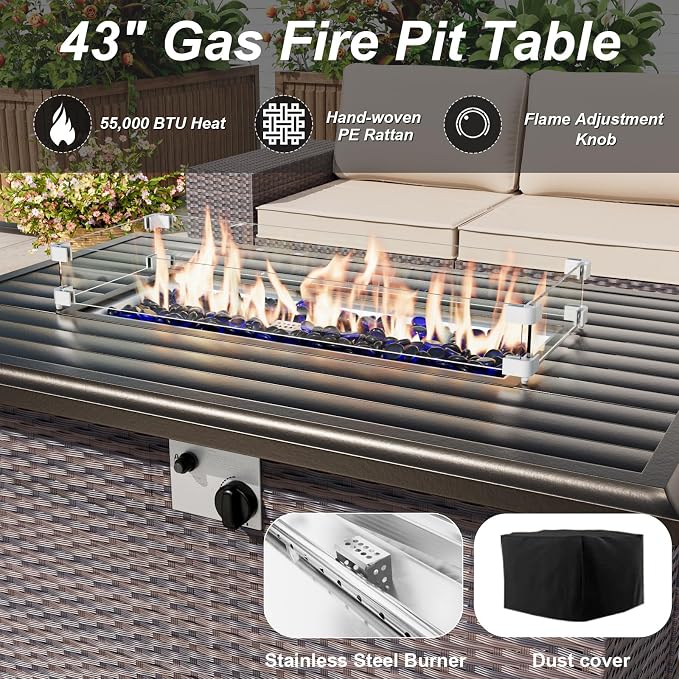 ALAULM Patio Furniture Set - Image 3