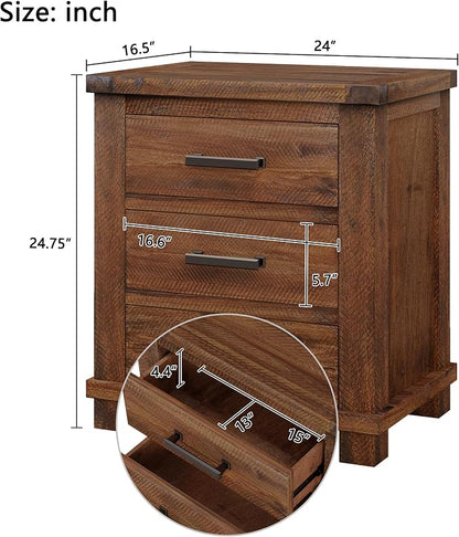 Knocbel Farmhouse Nightstand - Image 2