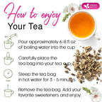 FreshDrinkUS, Premium 55 Marshmallow Root and Leaf Tea Bags, 100% Natural & Pure. Loose Leaf Marshmallow Herbal Tea. Made with Eco-Conscious Tea Bags. No Sugar, No Caffeine, No Gluten, Vegan.