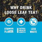 Tiesta Tea - Lemon Black Tea, Loose Leaf, Lemon Citrus Black, Premium Blend, High Caffeinated, Makes Hot or Iced, Brews Up to 50 Cups, 5oz Refillable Tin