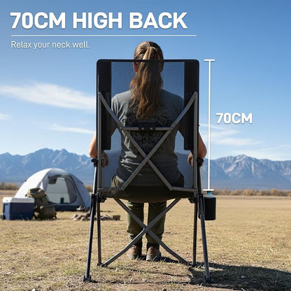 EVER ADVANCED Teslin Reclining Camping Chairs - Image 3