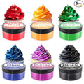 Food Coloring Powder - 6 Colors Vibrant Powdered Edible Food Coloring, Upgraded Food Grade Food Dye Powder for Baking, Cake Decorating, Cookies, Icing, Cooking, Slime Making Kit and DIY Crafts - 5g/Bottles