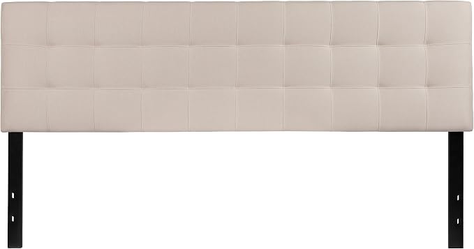 Flash Furniture Bedford Box Stitch Tufted Upholstered King Size Headboard in - Image 7