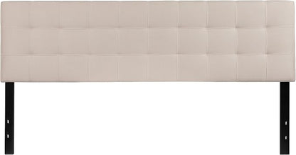 Flash Furniture Bedford Box Stitch Tufted Upholstered King Size Headboard in - Image 7