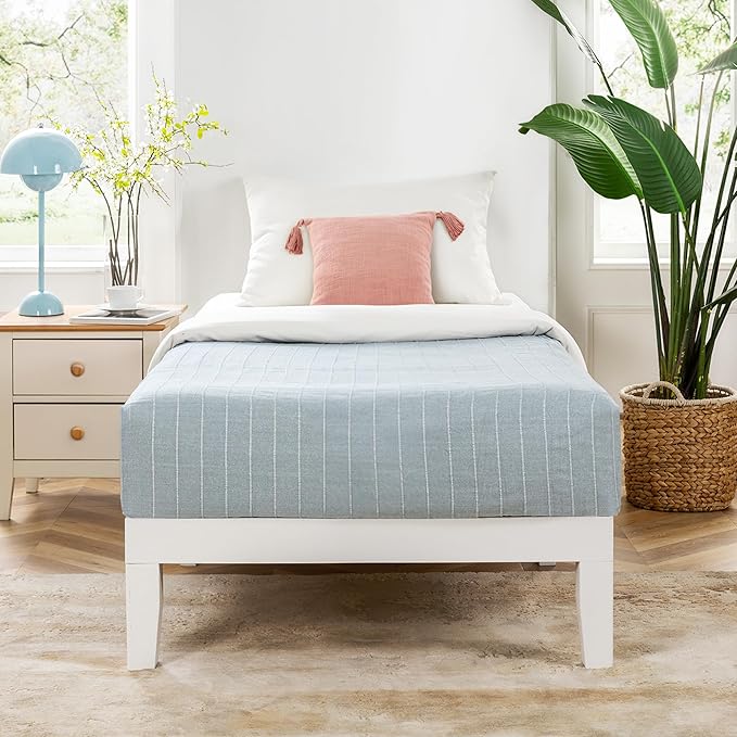 Mellow Naturalista Classic 12 Inch Solid Wood Platform Bed - Image 3
