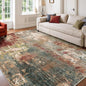 RELEANY Washable 6'x8' Abstract Area Rug by RELEANY