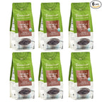 Teeccino French Roast Chicory Coffee Alternative - Ground Herbal Coffee That’s Prebiotic, Caffeine-Free & Acid Free, Dark Roast, 11 Ounce (Pack of 6)