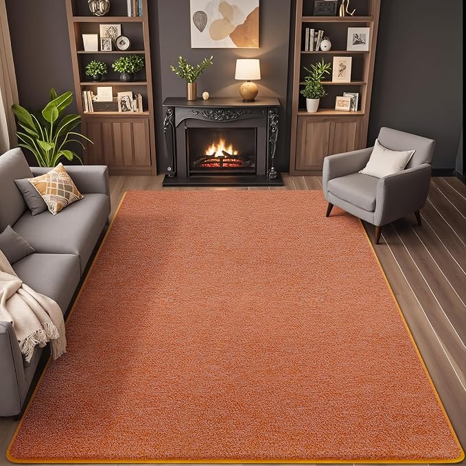 4x6 Area Rugs for Living Room Non Slip Dorm Bedroom Rug, Minimalist Washable - Image 9