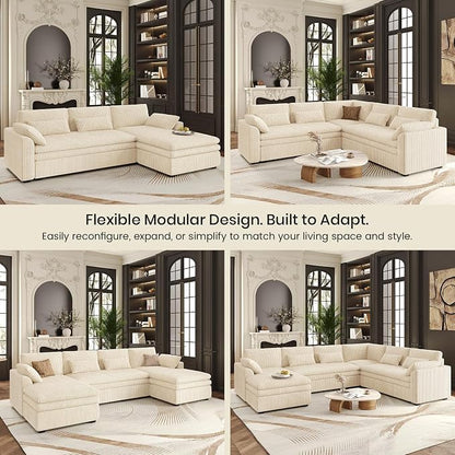 Belffin Large Modular Sectional Sofa - Image 9
