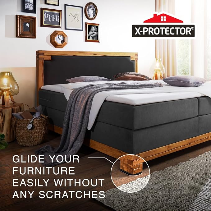 X-Protector Felt Furniture Sliders Hardwood Floors - Image 5