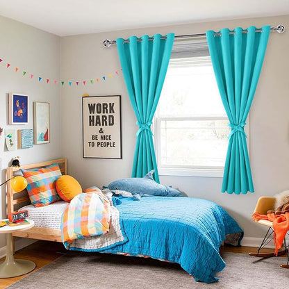 Blackout Curtains for Bedroom, 60 x 63 Inch, 2 Panels | Thermal Insulated & - Image 6