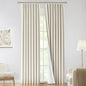 Vision Home Natural Pinch Pleated Full Blackout Curtains Linen Blended Room by VisionHome