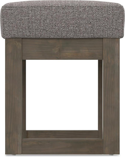SIMPLIHOME Milltown Small Ottoman Bench - Image 10