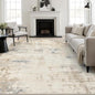 Area Rug Living Room: 6x6 Modern Washable Soft Carpet Beige Brown | by FXRHLP
