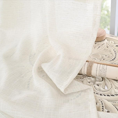BGment Short Linen Curtains 30X45 Inch Length - Image 7
