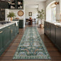 2x8 Hallway Runner Rug, Washable Vintage Retro Long Runner Rugs by Yarooge