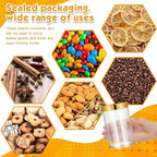 Patelai 4 Pieces Round Wide-mouth Leak Proof Plastic Container Jars with Lids for Travel Storage Makeup Beauty Products Face Creams Oils Salves Ointments DIY Making(10 Ounce,Gold)