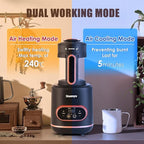 Huanyu Coffee Bean Roaster 100g with Timer Coffee Roasters for Home Use with Adjustable Heating and Cool Setting Electric Roaster 1500w 110v