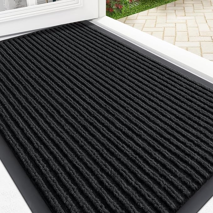 OLANLY Front Door Mat 29.5x17, Waterproof Heavy-Duty Indoor Outdoor Doormat | by OLANLY