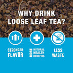 Tiesta Tea - Citrus Sunburst, Loose Leaf, Tropical Citrus Herbal Tea, Premium Blend, Non-Caffeinated Fruit Blend, Make Hot or Iced & Brews Up to 200 Cups, 16 Ounce Resealable Bulk Pouch