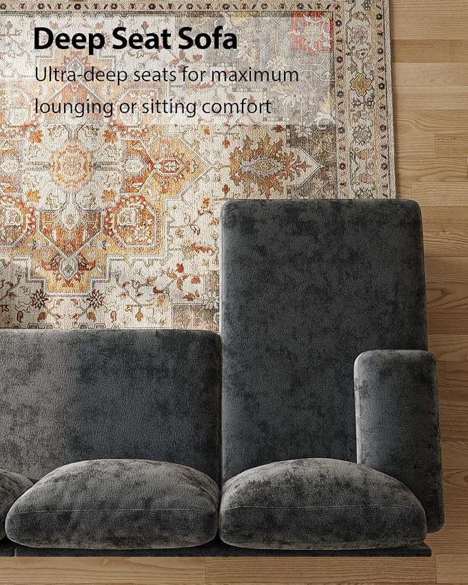 U-Shaped Sectional Couches for Living Room | 112 Inch Modern Sectional Couch | - Image 5