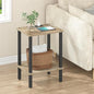 TUTOTAK End Table with Charging Station, Small Side Table with Outlets by ChoosetutotakFurnitureBuildYourCozyHome