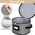 China Storage Containers, Hard Shell with Felt Dividers for Plates, Moving Boxes for Dishes, Cups, Mugs, Tableware Moving Supplies for Kitchen Organization- 5-Piece Set