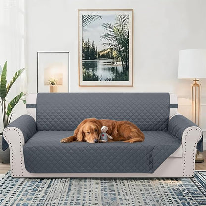 Reversible Oversized Sofa Covers, XL Sofa, Dark Blue/Dark Blue - Image 6