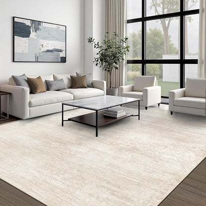 pmtsns Area Rugs 10x14 Living Room: Washable Rug Modern Abstract Neutral Soft - Image 7