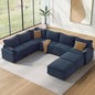 Vesgantti Large Modular Sectional Sofa, Big Comfy Cloud Couch by Vesgantti