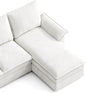 LINSY HOME Chaise Modular for Sectional Sofa, Cloud Sofa Lounge by LINSYHOME
