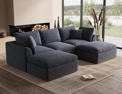 ohllob 110" Cloud Sectional Couches by Ohllob