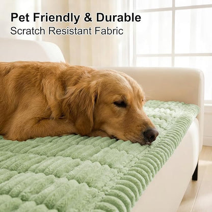 Smiry Couch Cover for Dogs, Non Slip Washable Sofa Protector for Pets | Soft - Image 3