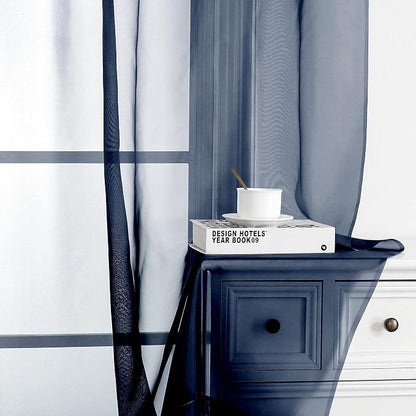 Simplebrand Sheer Curtains 72 Inches Long 2 Panels - Image 6