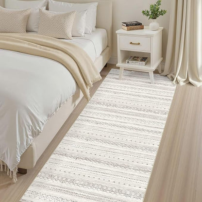 cotiled Hallway 2.6x8 Runner Rugs Washable Boho Moroccan Soft Rug | Solve - Image 4