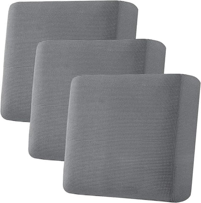H.VERSAILTEX Super Stretch Individual Seat Cushion Covers, Thick Jacquard by HVERSAILTEX