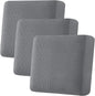 H.VERSAILTEX Super Stretch Individual Seat Cushion Covers, Thick Jacquard by HVERSAILTEX